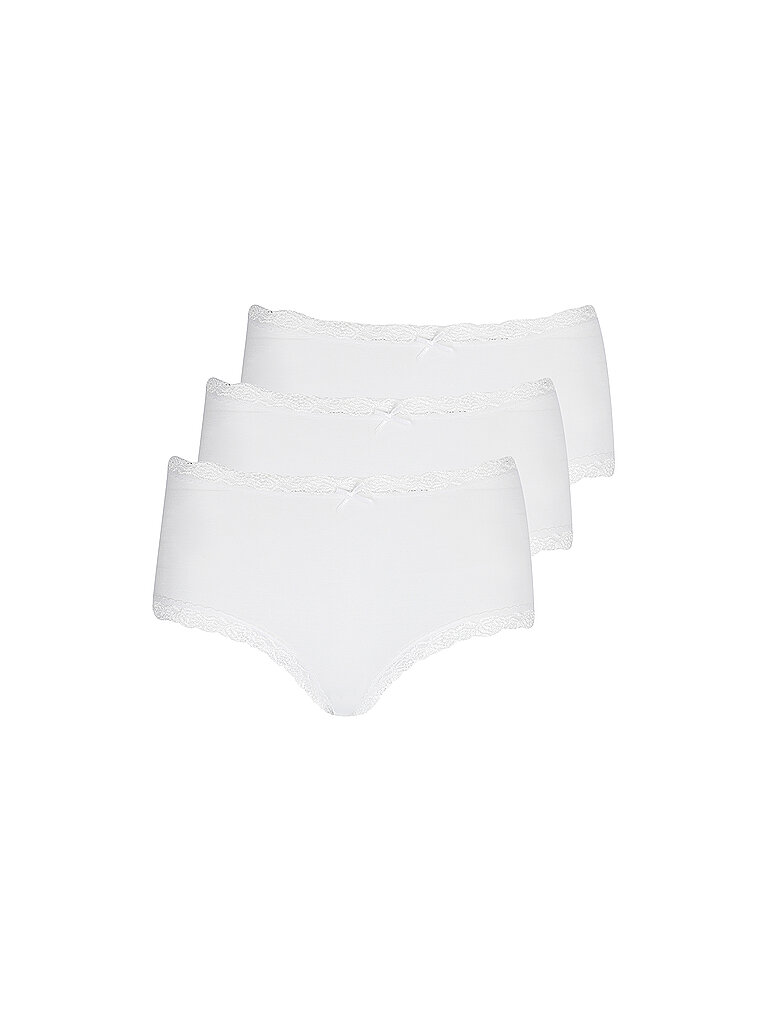 NINA VON C Taillenslip 3er-Pkg. weiss weiß | 44